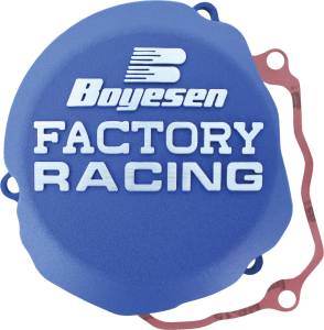 FACTORY RACING IGNITION COVER BLUE