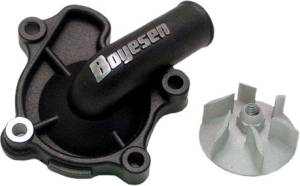 WATERPUMP COVER & IMPELLER KIT BLACK