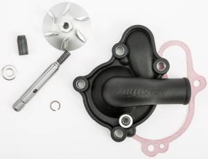 WATERPUMP COVER & IMPELLER KIT BLACK