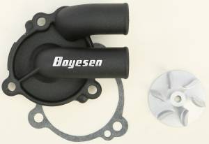 WATERPUMP COVER & IMPELLER KIT BLACK