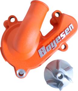 WATERPUMP COVER & IMPELLER KIT ORANGE