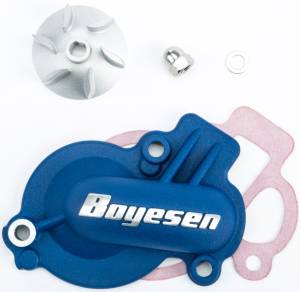 WATERPUMP COVER & IMPELLER KIT BLUE