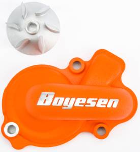 WATERPUMP COVER & IMPELLER KIT ORANGE