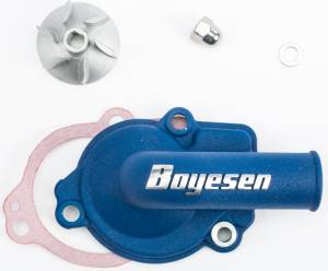 WATERPUMP COVER & IMPELLER KIT BLUE