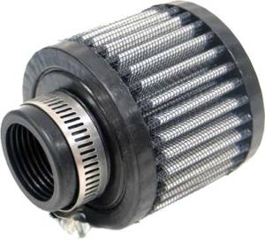 CRANKCASE VENT AIR FILTER DIRECT MOUNT RUBBER TOP