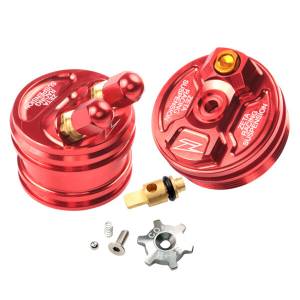 FRONT FORK TOP CAP RED