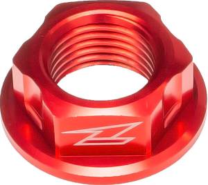 AXLE NUT M16X22-P1.5 H11 RED