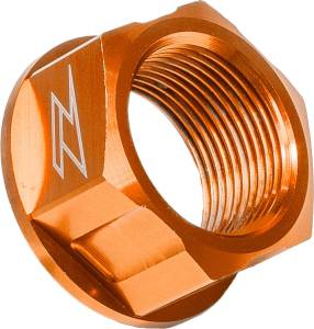 AXLE NUT M20X30-P1.5 H13L ORANGE