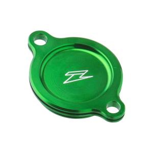 OIL FILTER COVER KAW GREEN