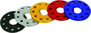 ALUMINUM SPACERS TYPE 31 RED M6X12MM 10/PK