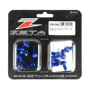 ALUMINUM BOLT KIT BLUE