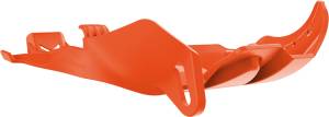 FORTRESS SKID PLATE W/LINK PROTECTOR ORANGE