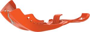 FORTRESS SKID PLATE W/LINK PROTECTOR ORANGE