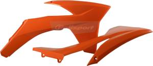 RADIATOR SHROUD ORANGE