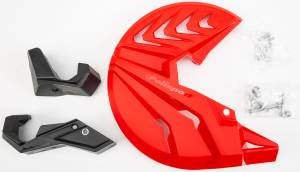 DISC/FORK PROTECTOR RED/BLACK BETA