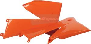 RADIATOR SHROUD ORANGE