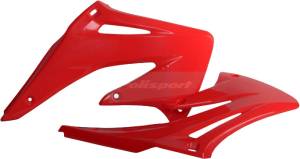 RADIATOR SHROUD RED