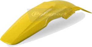 REAR FENDER YELLOW