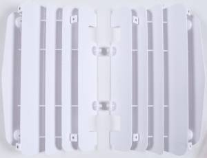 RADIATOR LOUVERS WHITE