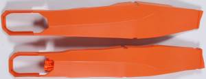 SWINGARM PROTECTORS ORANGE