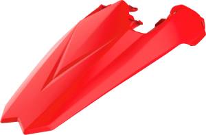 BETA REAR FENDER PLASTIC RED