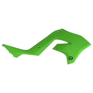 RADIATOR SCOOPS RESTYLING GREEN KAW