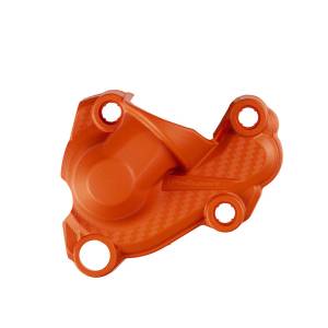 WATERPUMP COVER HUS/KTM ORANGE