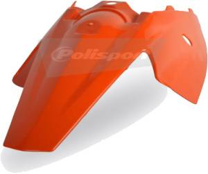 REAR FENDER & SIDE PANELS ORANGE