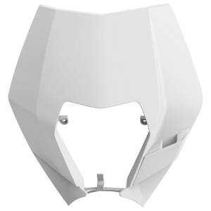 HEADLIGHT MASK KTM WHITE