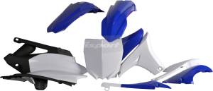 PLASTIC BODY KIT BLUE/WHITE