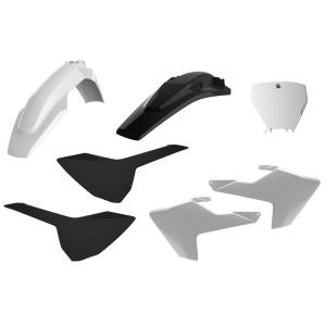 PLASTIC BODY KIT WHITE/BLACK