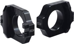 AXLE BLOCKS ELITE KAW/SUZ BLACK