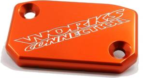 FRONT BRAKE COVER (ORANGE)