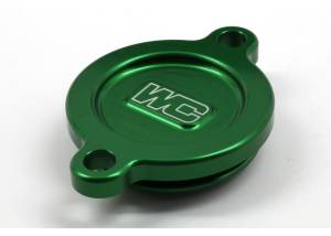 OIL FILTER COVER GREEN KAW