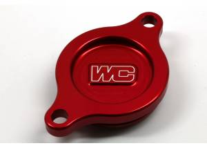 OIL FILTER COVER RED SUZ