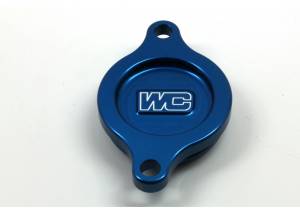 OIL FILTER COVER BLUE SUZ