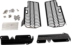 RADIATOR GUARDS YAMAHA YZ250F BLACK