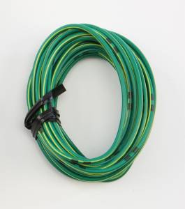 ELECTRICAL WIRING GREEN/YELLOW 14A/12V 13'