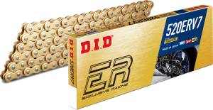 CHAIN 520ERV7 100L GOLD/GOLD