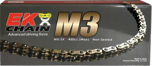 CHAIN M3 NON-SEALED 520-120L GLD