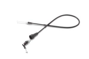 VINYL THROTTLE CABLE BLACK