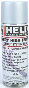 VERY HIGH TEMP EXHAUST SYSTEM PAINT FLAT ALUMINUM 11OZ