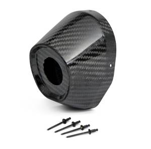 CARBON END CAP 3.5" HOLE 1 1/4 TI5/TI6 CAP/RIVETS