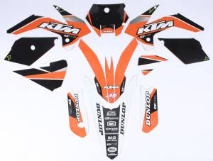 KTM RACELINE GRAPHICS GRAPHICS/TRIM KIT