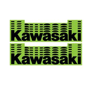 6" KAWASAKI DECAL 10 PK