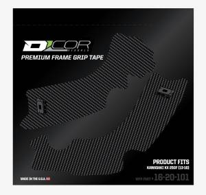 FRAME GRIP GUARD DECAL GREY