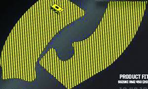 FRAME GRIP GUARD DECAL YELLOW