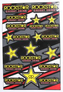 FLY/ROCKSTAR DECAL SHEET