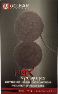 HDX HELMET SPEAKERS 47MM DIAMETER  3.5MM JACK