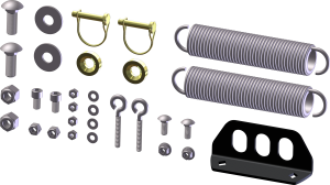 SERVICE KIT ATV PLOW PUSH TUBE HARDWARE KIT